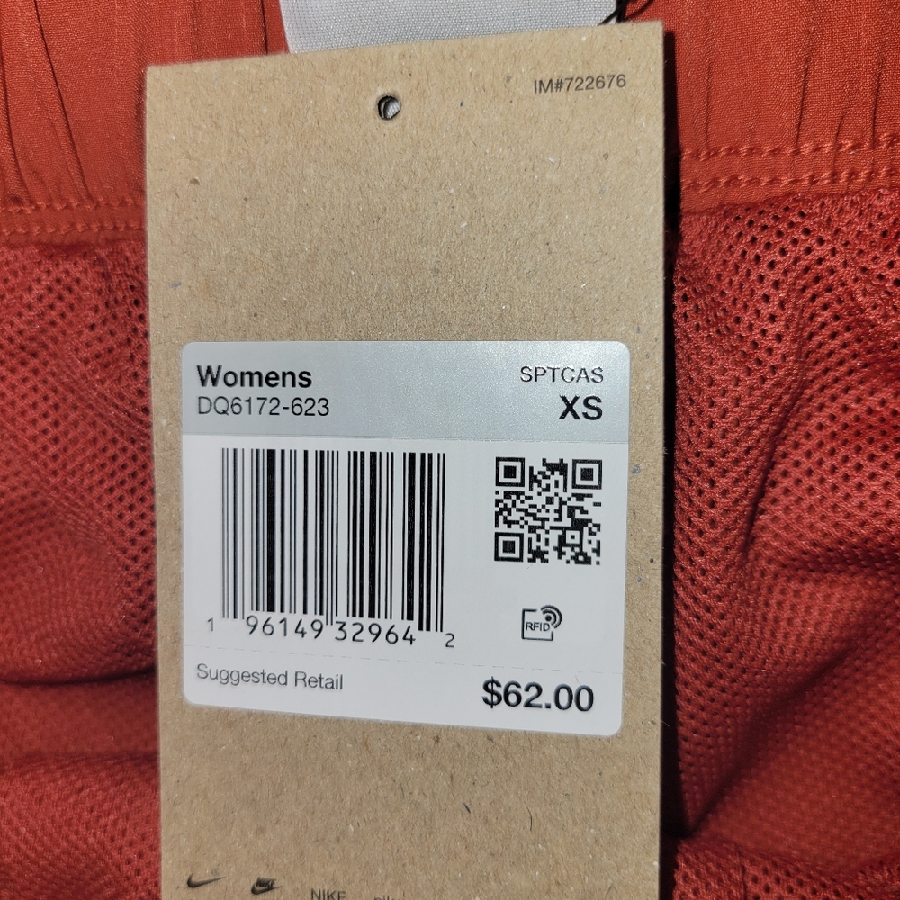 Nike Sportswear Everyday Modern Women's High-Rise Woven XS Shorts New - Picture 2 of 6
